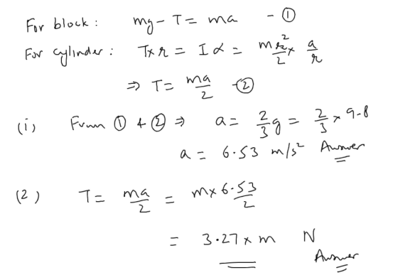 - O Fr block T ma For ylindr Tn I ma 9-6 Frnn 2. 6-S3 m/sAwner mx6-5 (2) ma 3.27 m Aunr