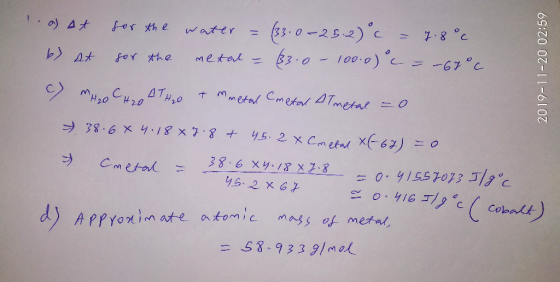 63.0-202)c k3.0-100-0)= -67°c &orthe water Metal At for the 0THO MH2020 t Mmetal Cmetrl 4Tmetal 4.5- 2 X Cmetn X6 38.6 X 4.18