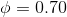 0.70