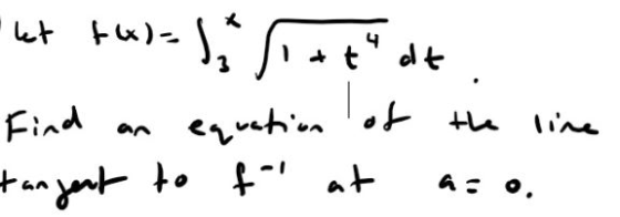 lat two- ratat Find an the line equation of tangent to for at a: o.