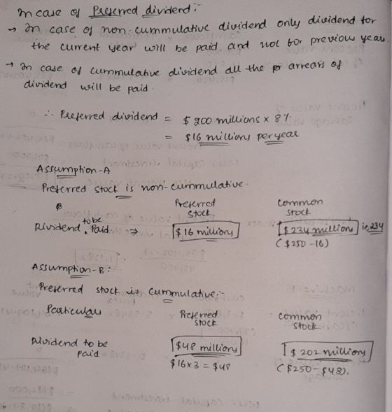 Mcaue o Paucned divderd case mon cummulatue dividend ony dividend tor the curent year will be paid and not bor preveou yeau n