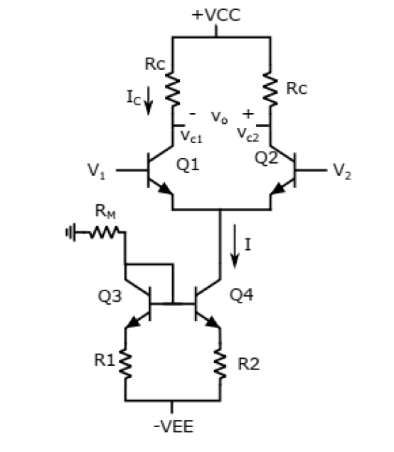 +VCC - Rc LV. + Vet V2 RM RW -VEE