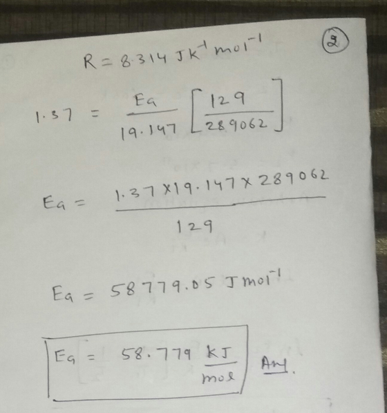 E a 19117 L289062 Gi 2 Eq = 58 7 7 9.DS丁mol-i mo
