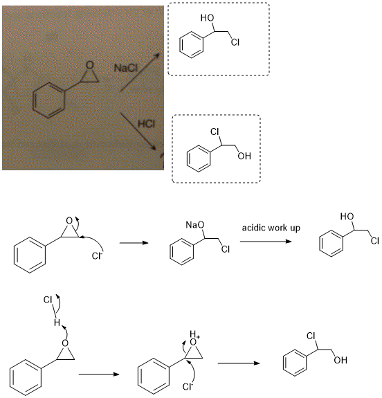NaCl Nao acidic work up น. - - 2