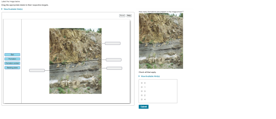Label the image below. Drag the appropriate labels to their respective targets. View Available Hint(s) How many formations ar