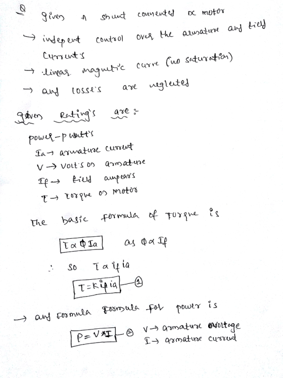 epe lete) V → Volts on a~mature The bagic F mula power is
