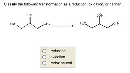 Classify the following transformation as a radiati