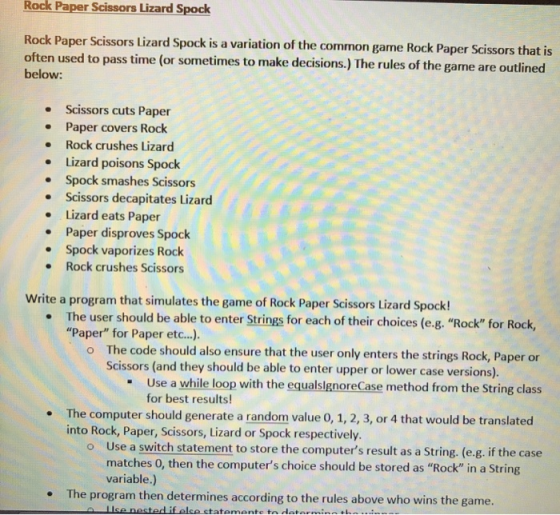 Rock Paper Scissors Lizard Spock Rock Paper Scissors Lizard Spock is a variation of the common game Rock Paper Scissors that