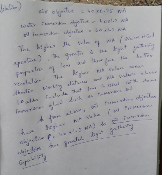 olution erlu propere lea The Aer and there fore the be lTe he NA Values Me an ces Value l.oelho include. That lens Uted aNthAc inmerAon l id duch as MmeYton e ave hher NA value ( e objective fe 40x1-3 NA) do 64 pm Mert jeclive Cof