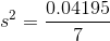 0.04195 S2 =