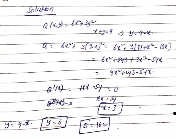 Solution اہرامپ = هويتك G : 3[ -] At 33 - - 18 ہوتا۔ 47° 3 -11 المياه ولا : 154 لي t=3 9-1-1. 96 ابی