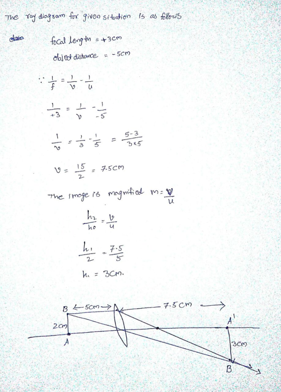 dbjCf distance =-5cm 5-3 3 5 ho u 5 2C) 18