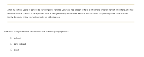 After 30 selfless years of service to our company, Renalda Garwacki has chosen to take a little more time for herself. Theref