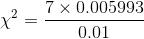 x =- 7 x 0.005993 0.01