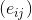 (e_{ij})