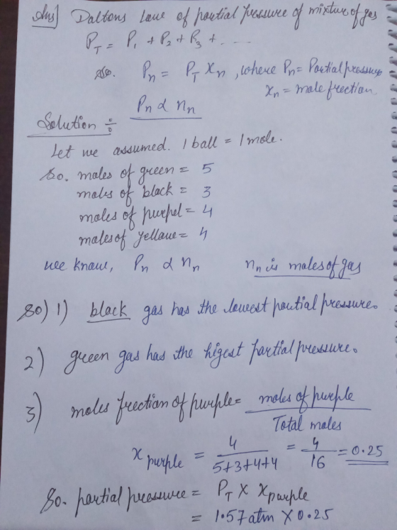 duy Daltons love of poetial focawee of mixture of Jesus P = P, & Pzt Bez t – – so. Pn= P, X , where Pn= Portical pressuy = Pn