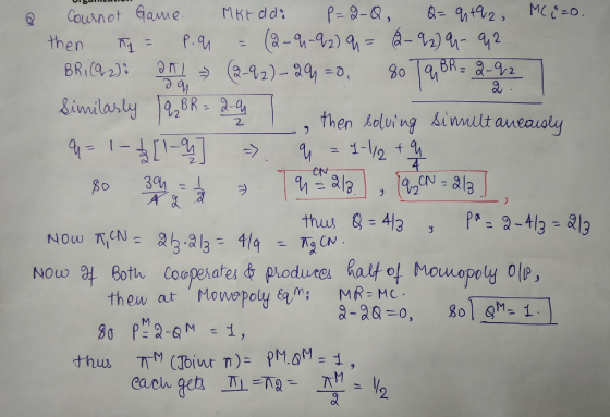 @-92)..29 =o, goTq1BR.1p 3 ,今 2, then koli ng imilt aneaioly BR1(Q 2): Now 와 Both Cooperates φ produces Ralf of Moucopoly olp, Hons poly &