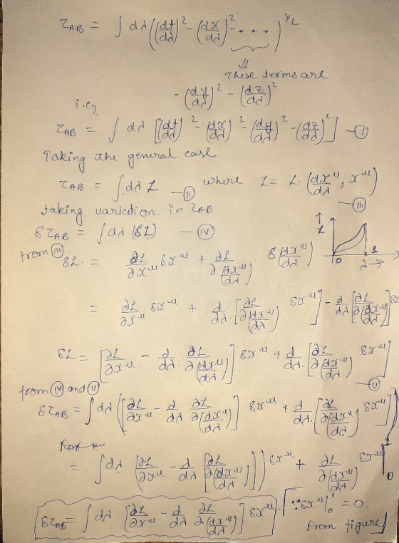 206 = 101(19 ) These terms are ily -laky - () TAB = J dd (old) 2 (gr) (def) - (97)] Taking the general cash CAR = LAB = (dot