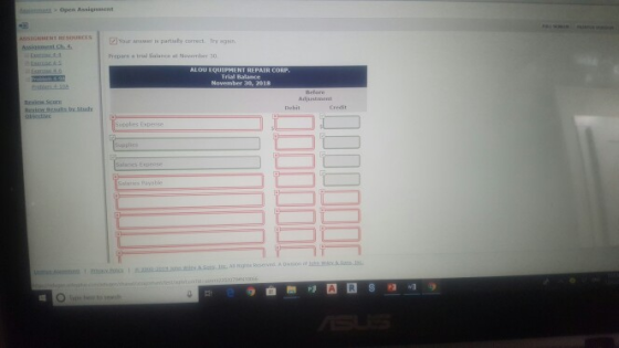 ALOU TOIIPMENT REPAIR CORP.