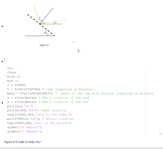 Figure 34 clc clear hold on box on r = 10000; t = 0:60:12*60*60; f time (reported in minutes) beta = 2*pi/ (24*60*60) *t; % a