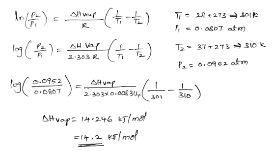 2.303 R AH va 2-203x o 0083 301 3lo ΔΗν mel