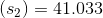 (S2) = 41.033