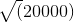 (20000)