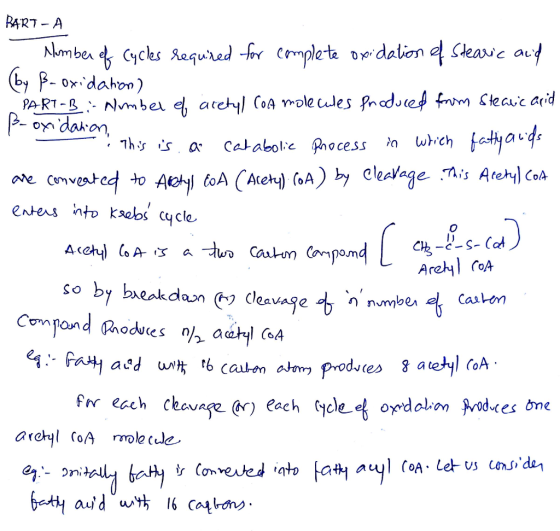PART - A CoA vrole Cdes p oyn dakon cleaVage Is enters hto ksobs cycle. - Oni