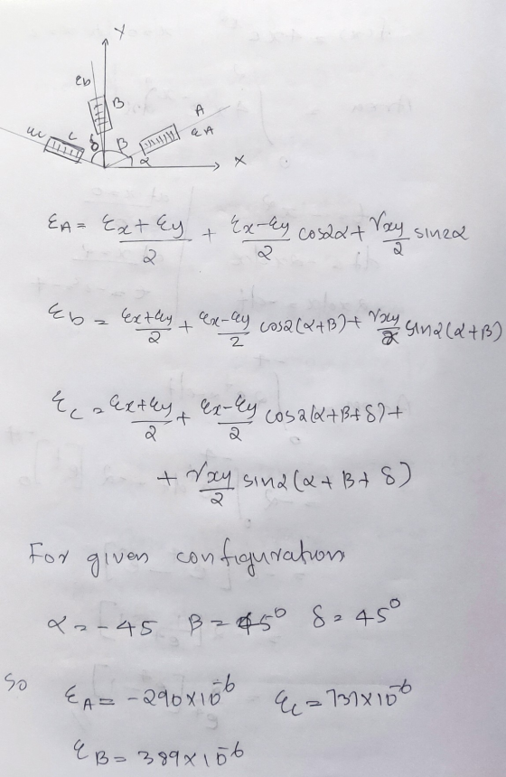 У eb A a A EA = Ext Ey 2 Ex-ay cosaat Vay sinza + Q2 2 Ebe Extley extlly - ex-cy casa (&+B) + Valy 2 * anald+B) Eea Eritley &