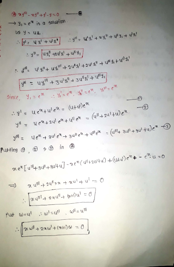 A nyl_ny tyl_y=0 - Y,=en is a solution. Let y = 0, .. lyl: U y.! +uly, 07:4 - uy + 4y, +y + uly! ::- Luy +24y +uly