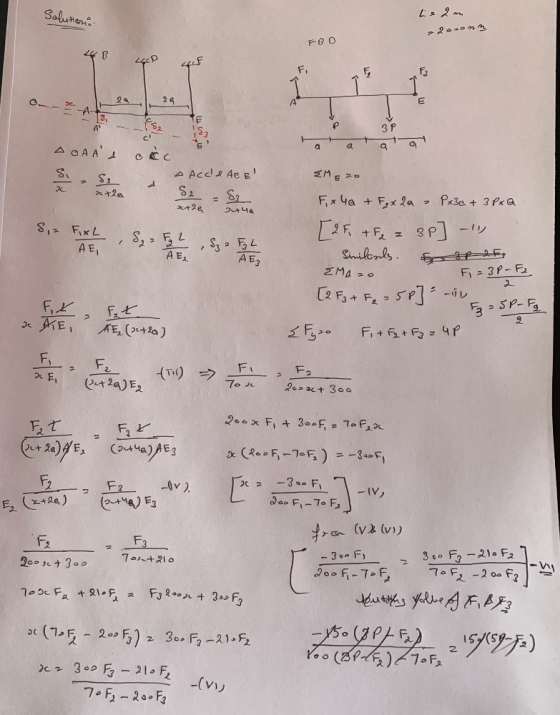 Solutions 2000nm FBD 44 8 LP F 94 ? AGAAS न - 13 c - ACC SAFE e duha EMBRO Fix 4 + F + 2a - Px3a + 3 px a [25 +F2 = 30] -11