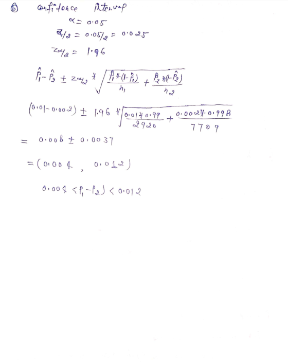 confidence inten und x=0.05 4/2 = 0.057.0 = 0.025 fr , + 2013 4 /* 2 4 * He ha 10101-0.00-2) + 1.96 0.01$0.99 +0. 16001*0.99,