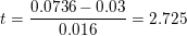 0.0736 -0.03 ta =2.725 0.016