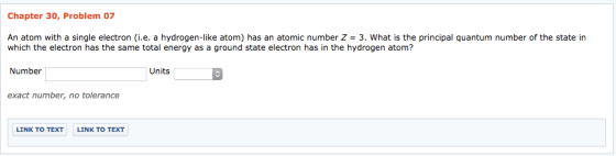 An atom with a single electron (i.e. a hydrogen-li