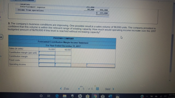 Salaries Entertainment expense Income from operations 241, 8,089 446,000 $ 219,800 3. The companys business conditions are i