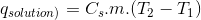 Isolution) = Ca.m. (T2-T)