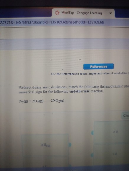 MindTap - Cengage Learning X 557571&id=578813738&nbld=13516938/snapshotid=13516938 References Use the References to access im