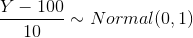 Y10 Normal (0, 1) 10