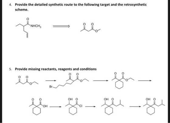 4. Provide the detailed synthetic route to the following target and the retrosynthetic scheme. pines — is NHCH 5. Provide mis