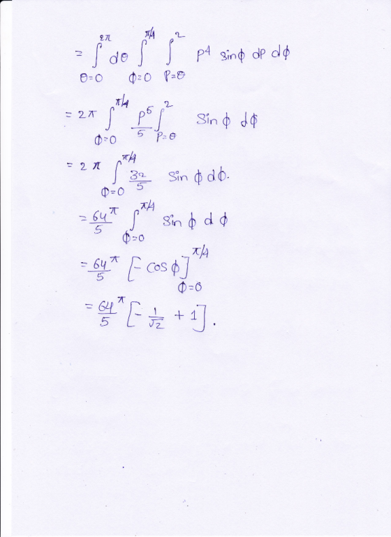 ET TA 2 af de st g pt sind op de 8- 0 020 P=0 PO DO = 2 2* | 3Sin $ 20. = 64 647 oth f sind dd - Gut Fcos +1].