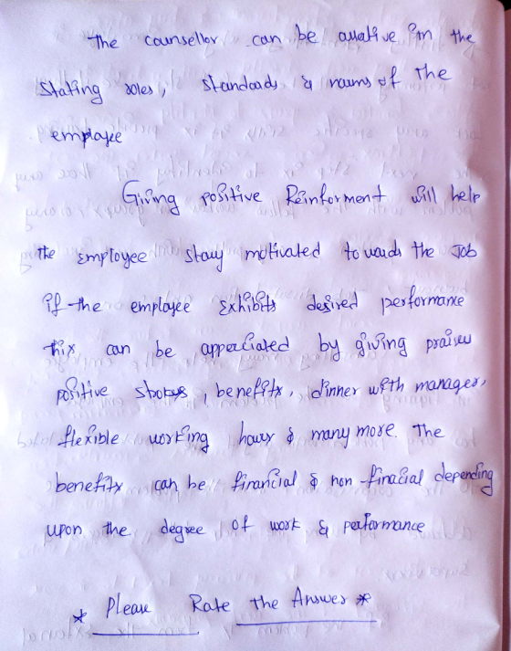 The counsellor can be analive in the Stating soles, le standards & nams of the l employee 9 x H 2 is purs to was to Giving po
