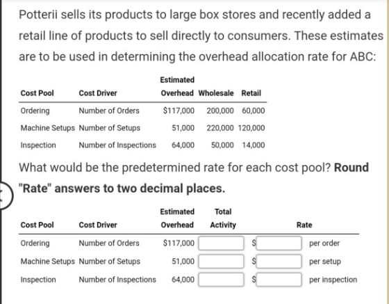 Potterii sells its products to large box stores and recently added a retail line of products to sell directly to consumers. T