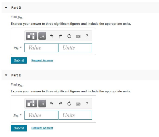 Part D Find PRa Express your answer to three significant figures and include the appropriate units. ? Units Value PRa Request