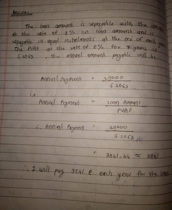 I of each you The loan amount is repayable with the at the sake of 8%.00 1090 amount and is repayable in equal installments a