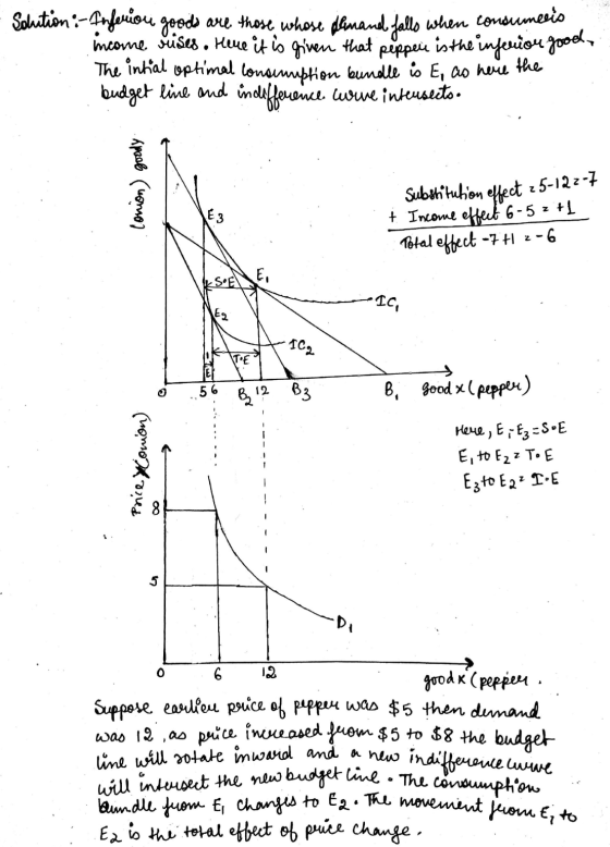Conion) goody SOE E, IC, E2 IC2 TE ملکیت con bundle from E, changes to Eq. The movement from E, to Solution :- Arfenisu goods