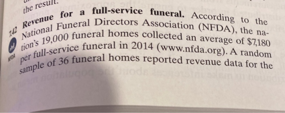 the resull. 12 Revenue for National Funeral Di ns 19,000 funeral hon er full-service funeral a full-service funeral. Accordi