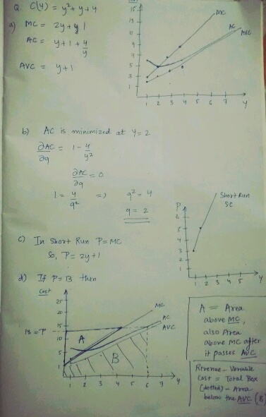 MC /3 b) AC is minimized at y=2. 8g 2 SC 2r Mc Prea above Mc also pyca uD it Pastes C CAS+ Totul Bex belms the Ave (8