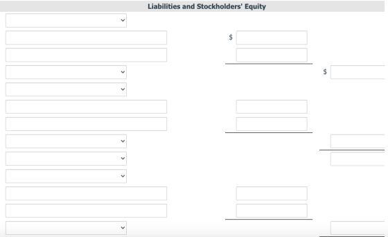 Liabilities and Stockholders Equity $ $
