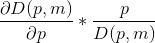 D(p,mp p D(p, m)