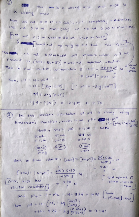 is a is strong 400 strong a NaOH strong acid acid and Her an base. and a car), will completely neutralize Now, 100 ml 0-10 M